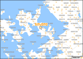 map of Sinjŏng