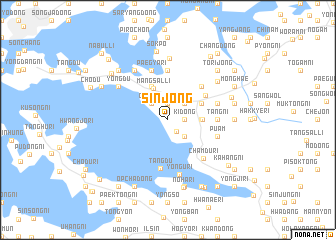 map of Sinjŏng