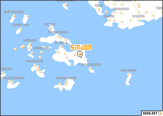 map of Sinjŏn