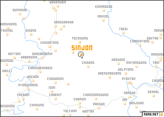 map of Sinjŏn