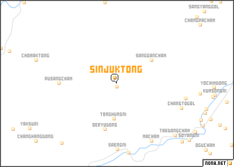 map of Sinjuk-tong