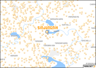 map of Sinjungnim