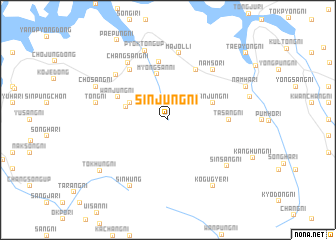 map of Sinjung-ni