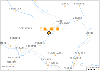 map of Sinjung-ni