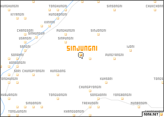 map of Sinjung-ni