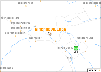 map of Sinkang Village