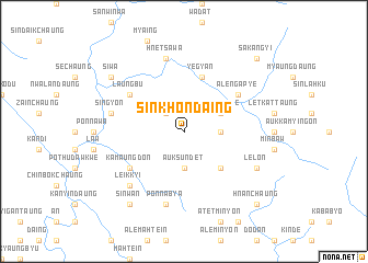 map of Sinkhondaing