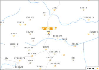 map of Sinkolé