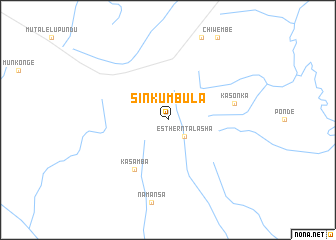 map of Sinkumbula