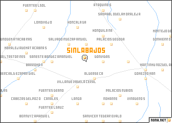 map of Sinlabajos
