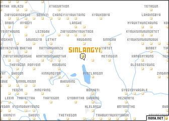 map of Sinlangyi