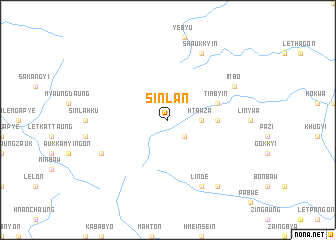 map of Sinlan