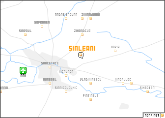 map of Sînleani