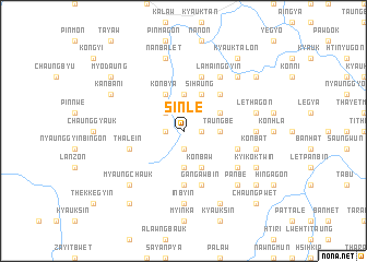 map of Sinle