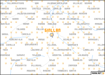 map of Sinllán