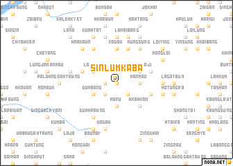 map of Sinlumkaba