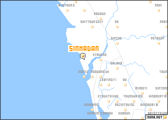 map of Sinmadan