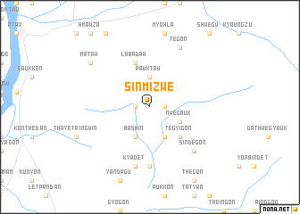 map of Sinmizwe