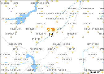 map of Sinmi