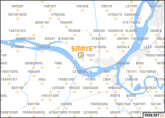 map of Sinmye