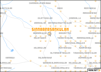 map of Sinna Arasankulam