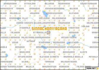 map of Sinnachariyagama