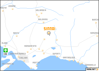 map of Sìnnai