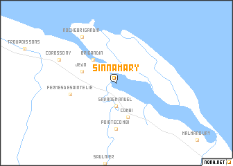 map of Sinnamary