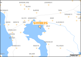 map of Sinnberg