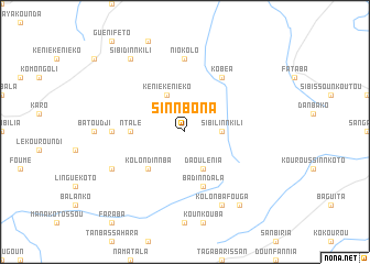 map of Sinnbona
