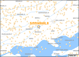 map of Sinniwāwāla