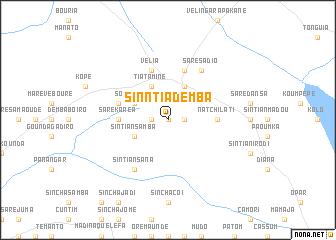 map of Sinntia Demba