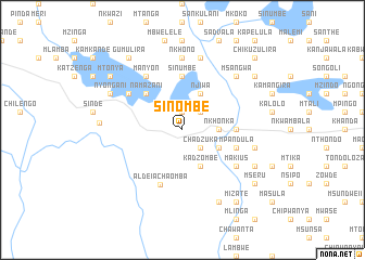 map of Sinombe