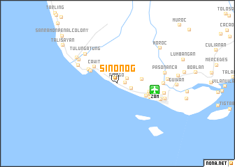 map of Sinonog