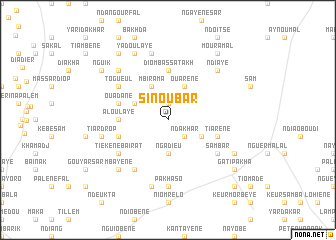 map of Sinoubar