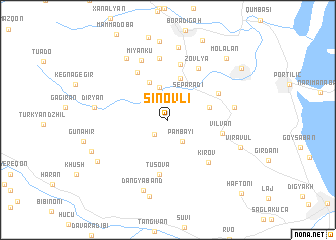 map of Sinovli