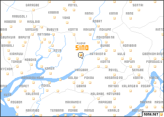 map of Sino