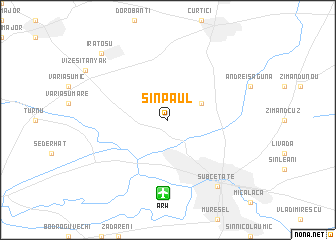 map of Sînpaul