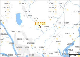 map of Sinpon