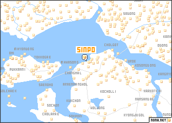 map of Sinp\