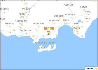 map of Sinp\