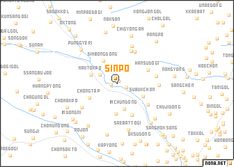 map of Sinp\