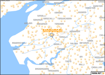 map of Sinp\