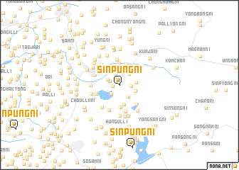 map of Sinp\