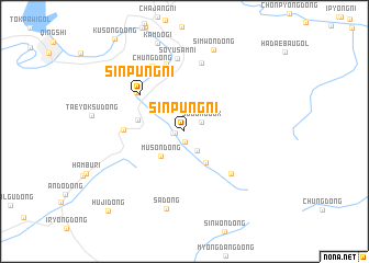 map of Sinp\