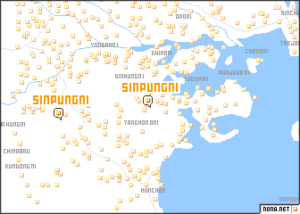 map of Sinp\