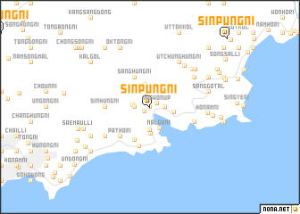 map of Sinp\