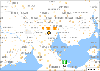 map of Sinp\