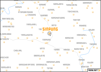 map of Sinp\