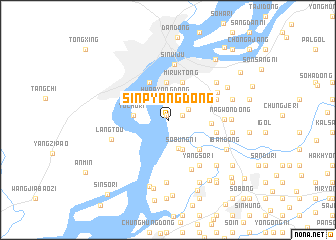 map of Sinp\